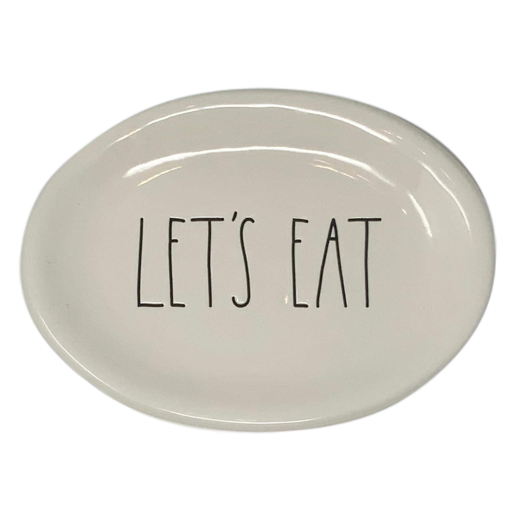 LET'S EAT Plate