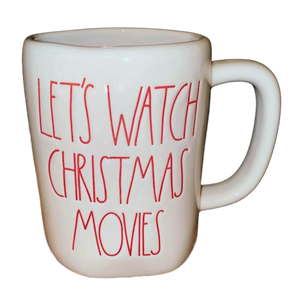 LET'S WATCH CHRISTMAS MOVIES Mug