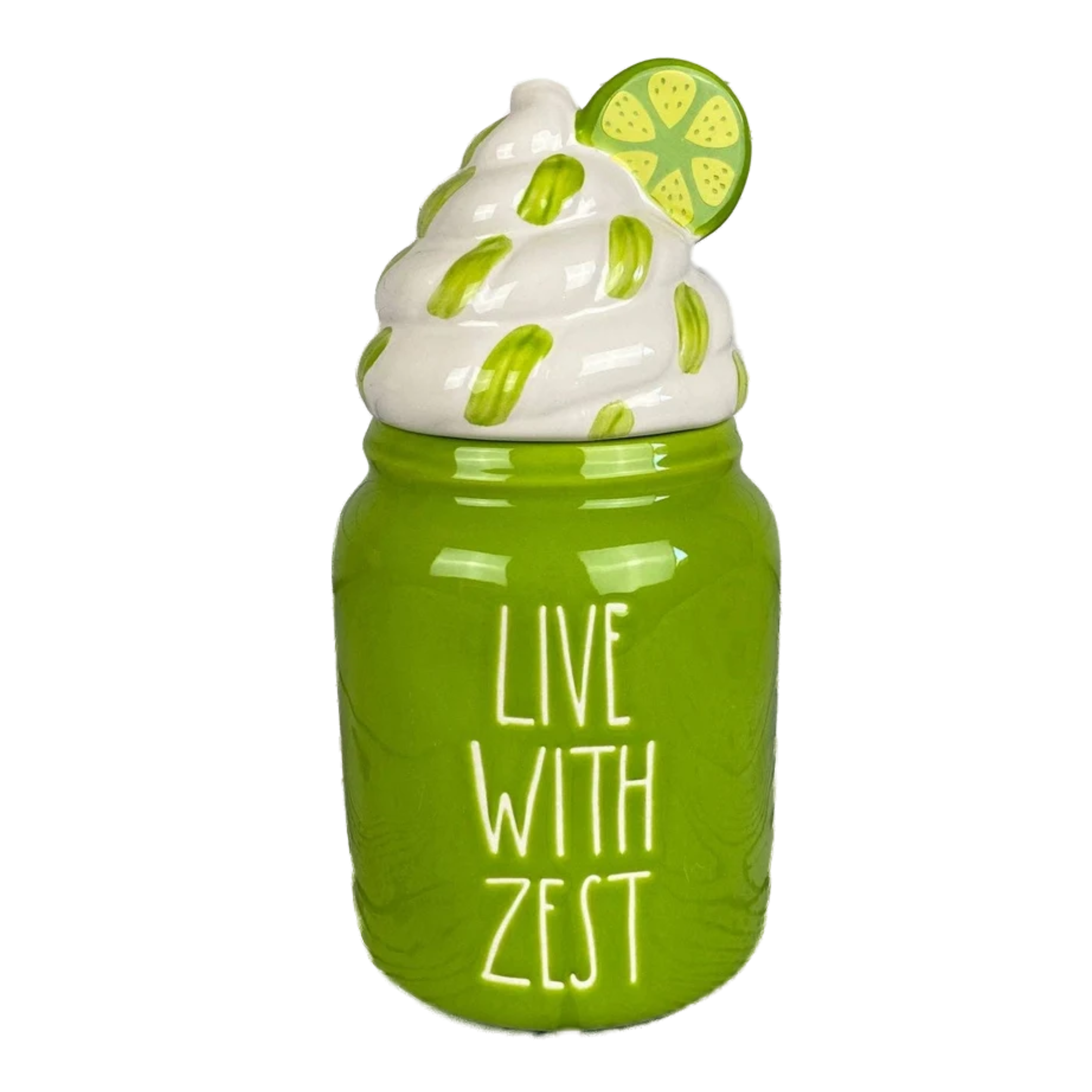 Rae Dunn LIVE WITH ZEST Canister | Lime – Dunn Directory