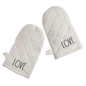 LOVE Oven Mitts