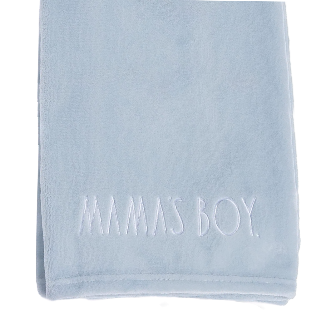 MAMA'S BOY Baby Blanket