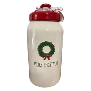 MERRY CHRISTMAS Canister