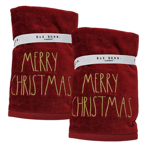 MERRY CHRISTMAS Hand Towels