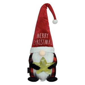 MERRY CHRISTMAS Plush Gnome