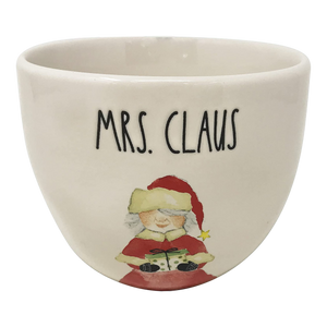 MRS. CLAUS Ice Cream Bowl