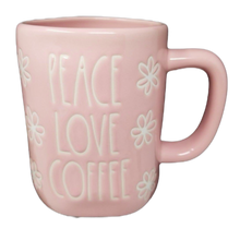 Load image into Gallery viewer, PEACE LOVE COFFEE Mug ⟲
