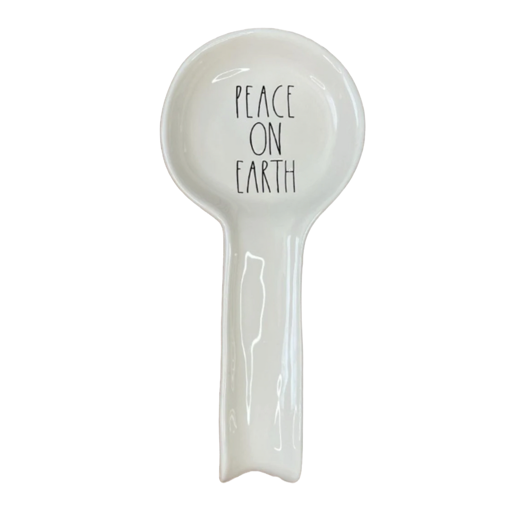 PEACE ON EARTH Spoon Rest