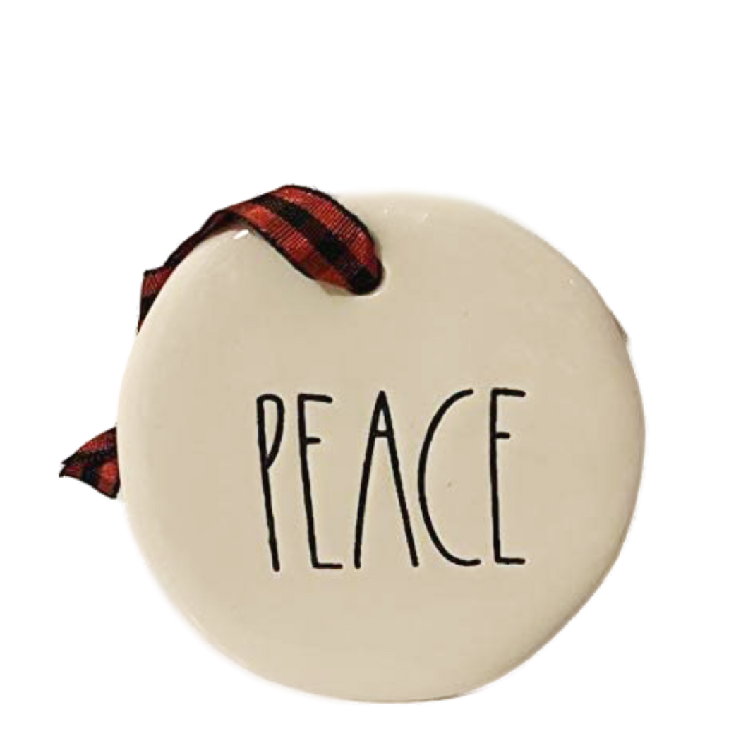 PEACE Ornament