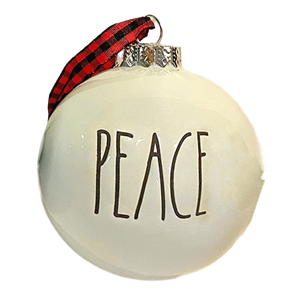 PEACE Ornament