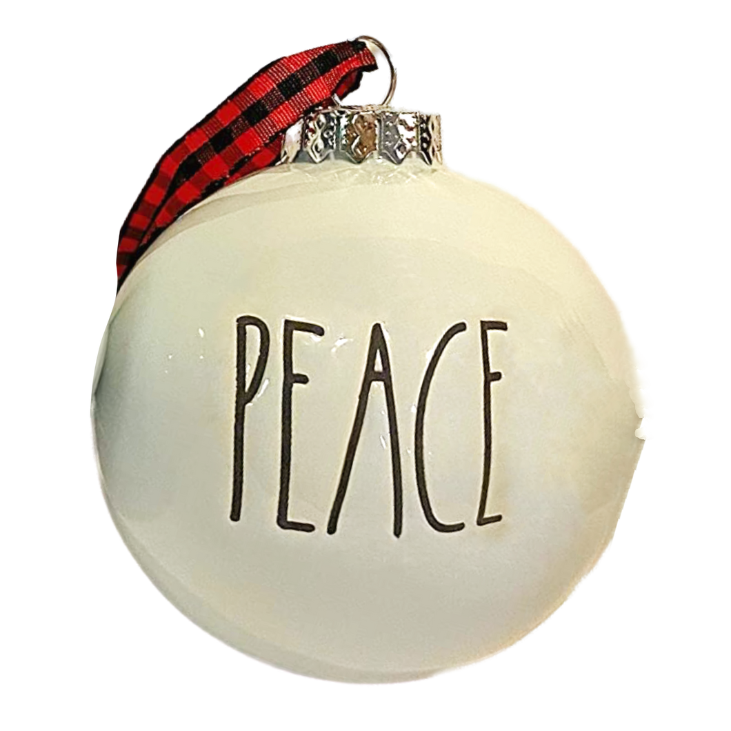 PEACE Ornament