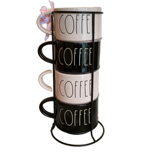 HEARTS & COFFEE Mug Stack ⤿