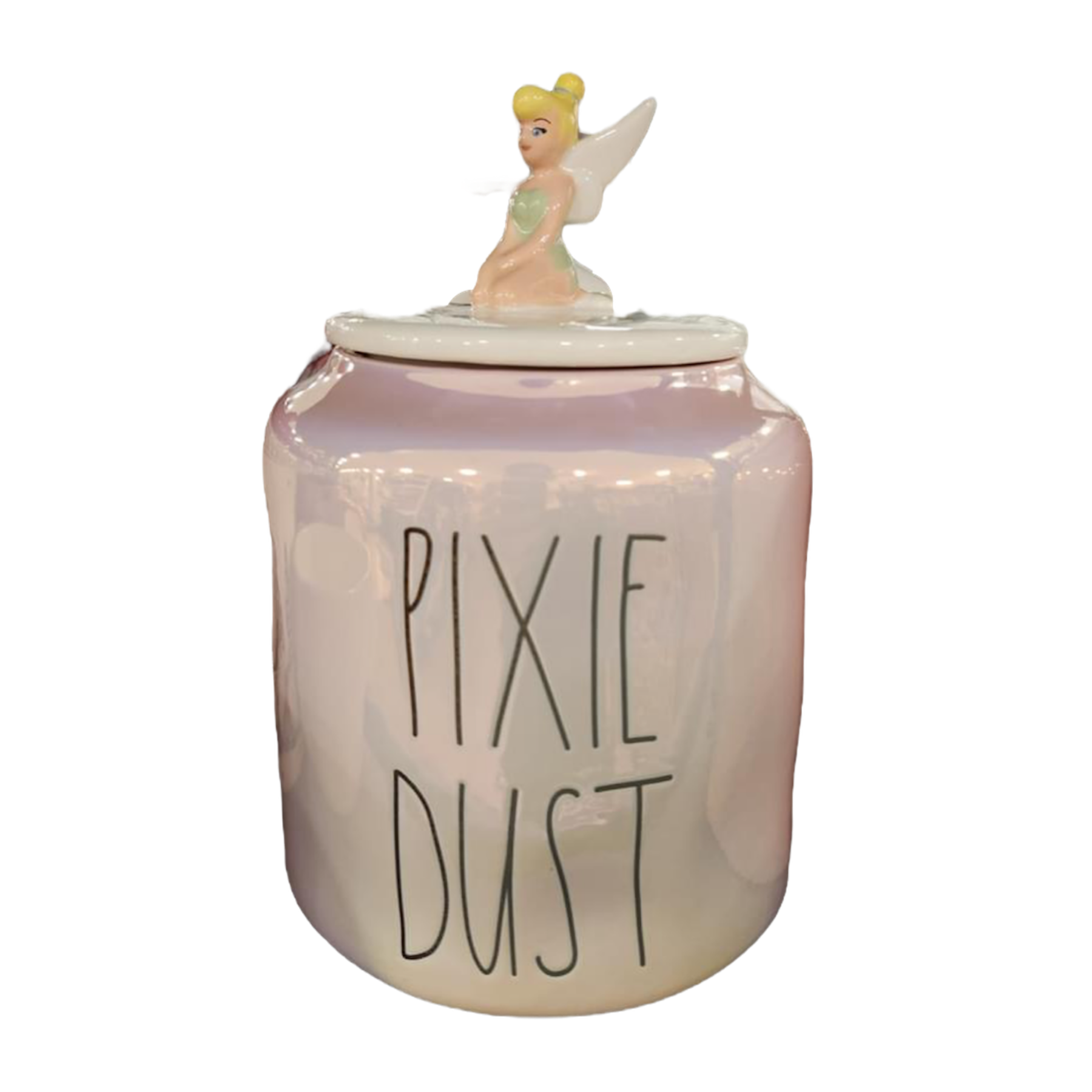 :: Rae Dunn :: Peter Pan CANISTER Duo :: You Can Fly & Never Grow shops Up