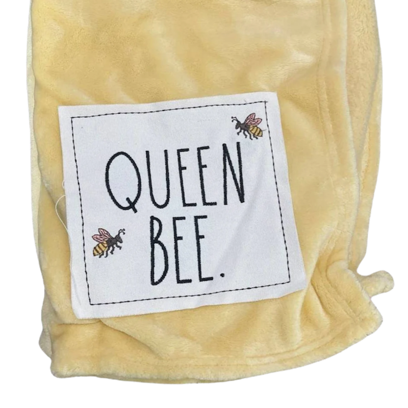 QUEEN BEE Plush Blanket