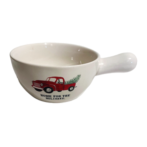 RED TRUCK Soup Bowl
