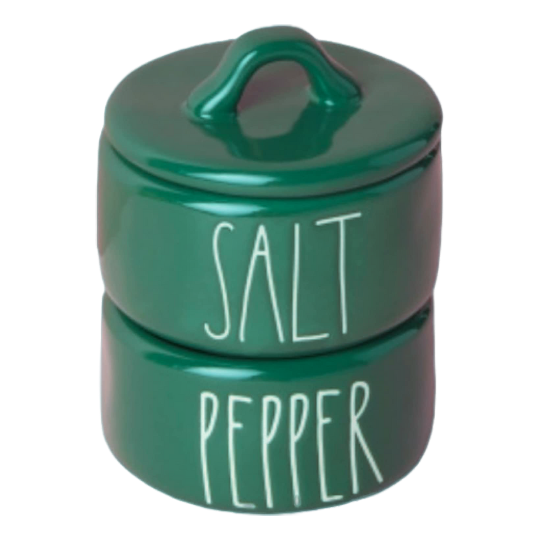 GREEN Salt & Pepper Stacker