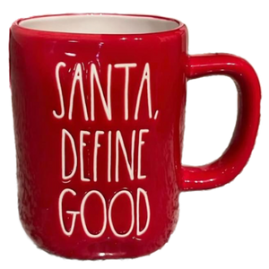 SANTA, DEFINE GOOD Mug