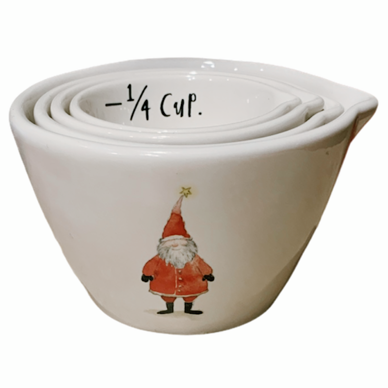 merry christmas santa claus ceramic measuring