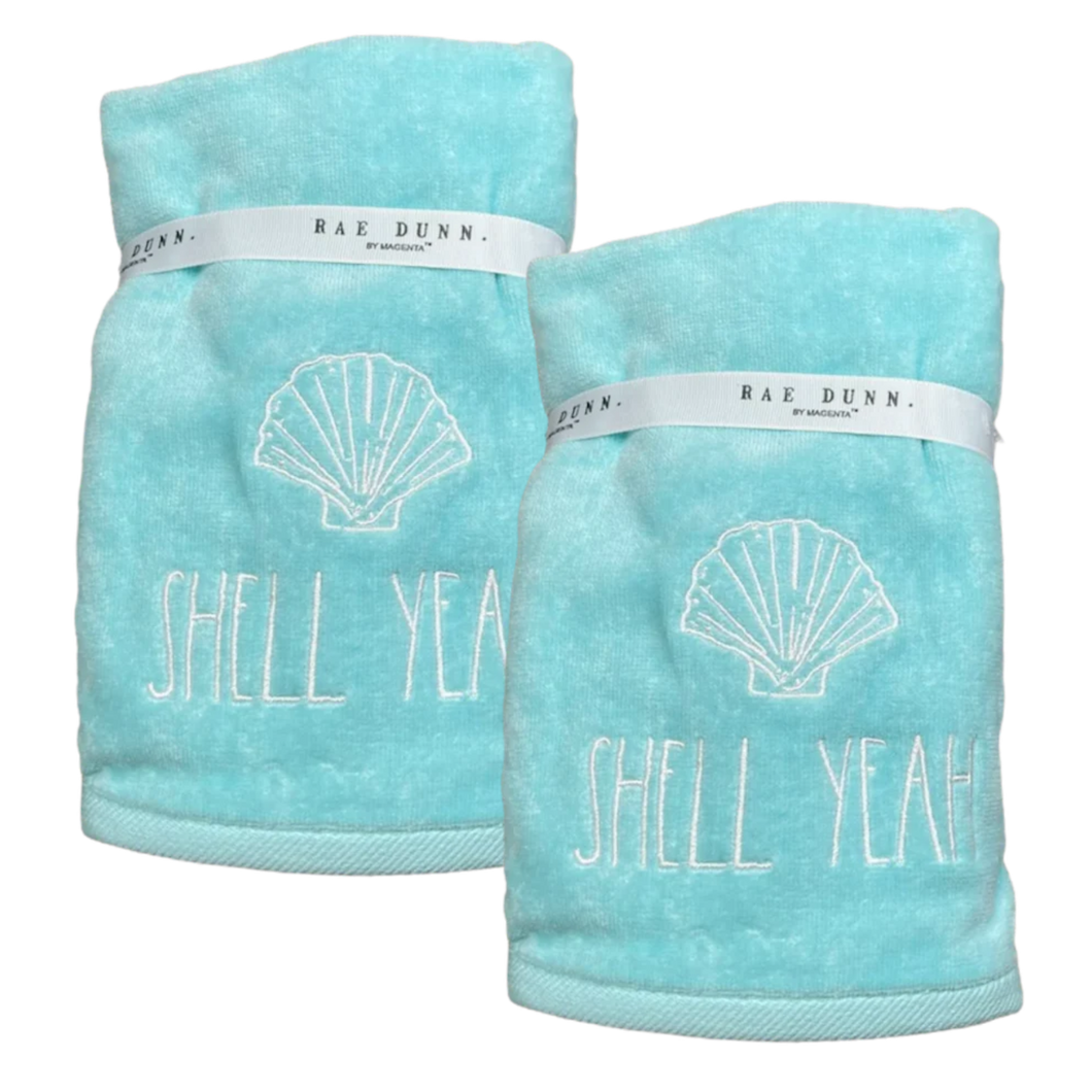 SHELL YEAH Hand Towels
