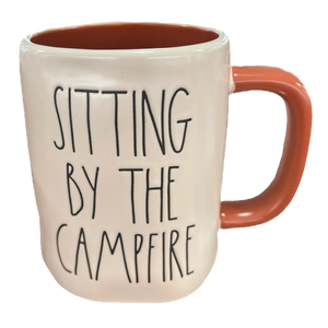 SITTING BY THE CAMPFIRE Mug