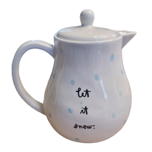 Load image into Gallery viewer, LET IT SNOW Tea Pot ⤿
