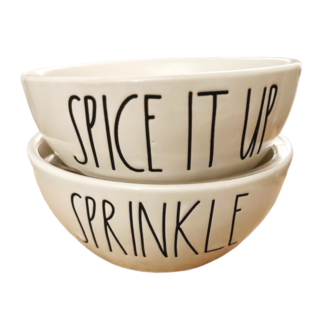 SPICE IT UP & SPRINKLE Bowls