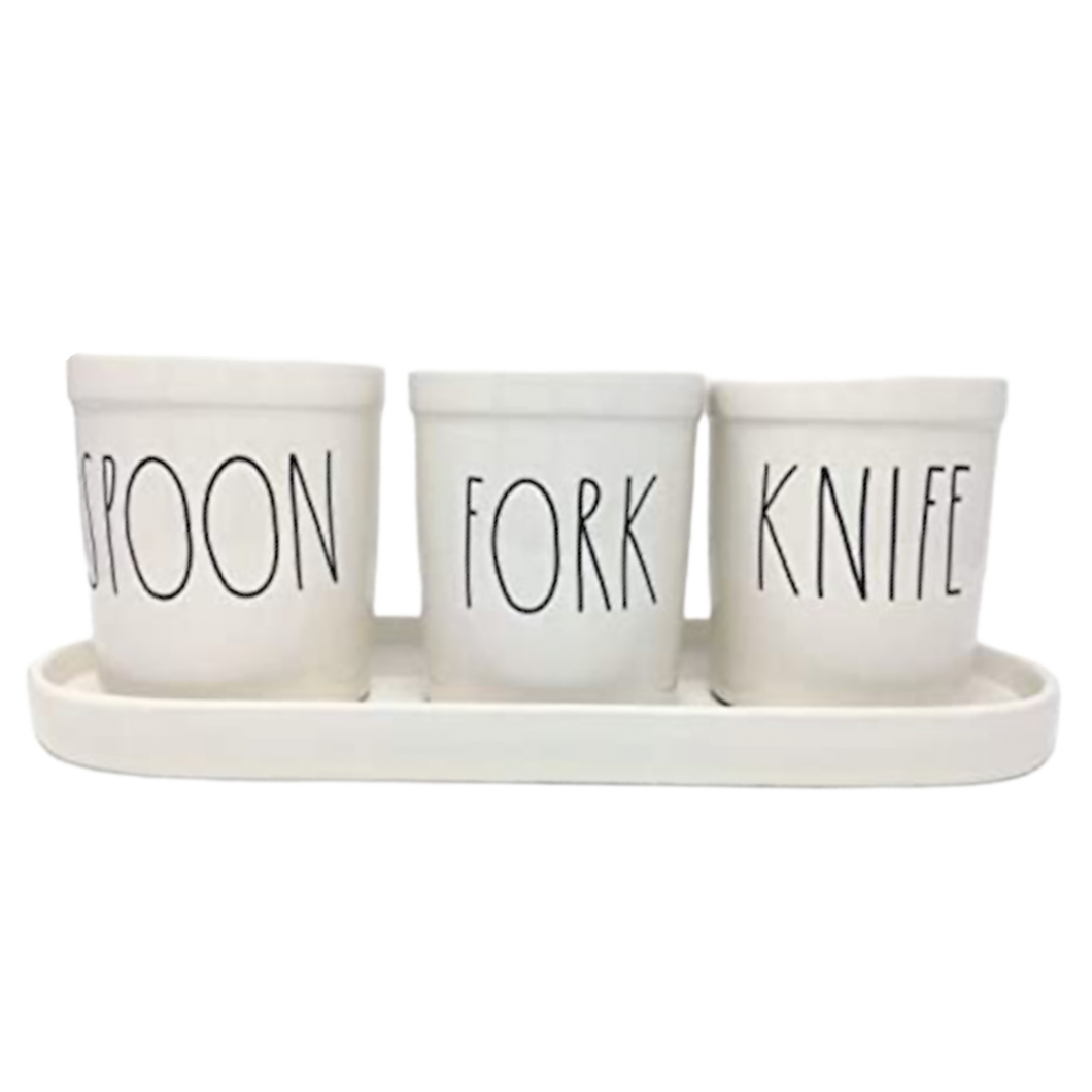 SPOON FORK KNIFE Utensil Organizer