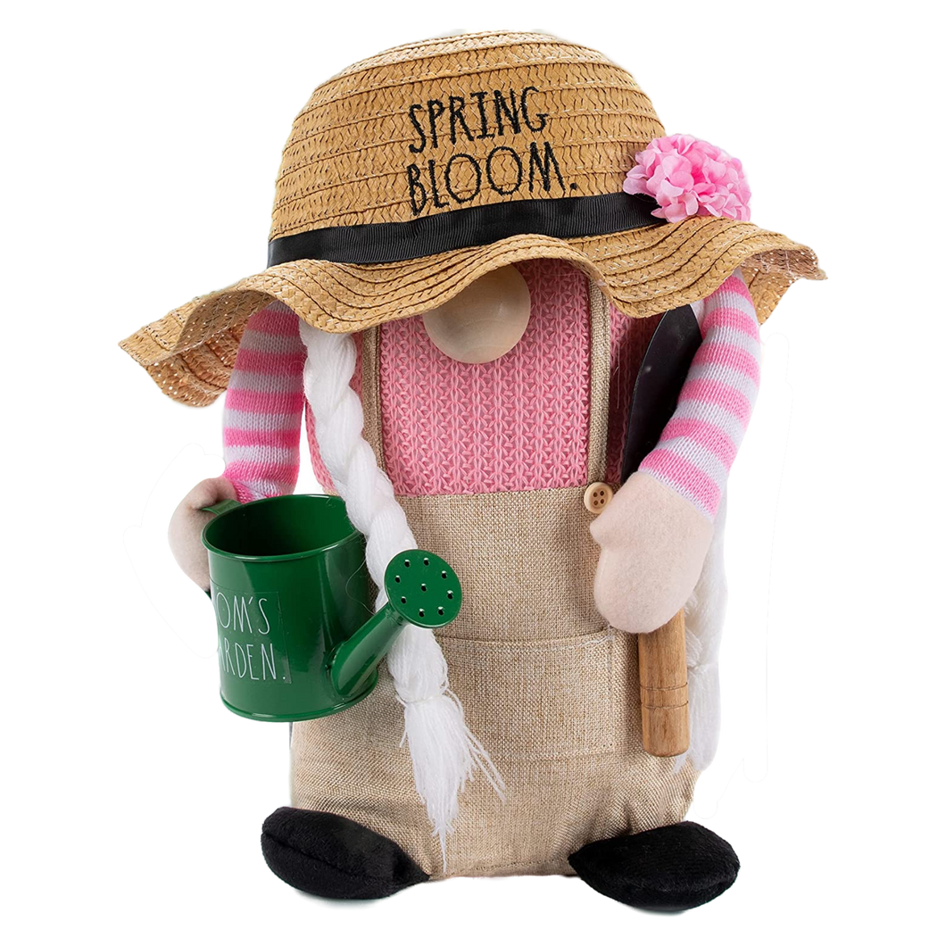 SPRING BLOOM Plush Gnome