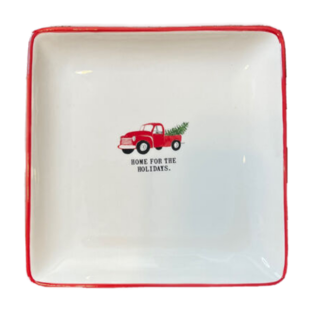 RED TRUCK Plate