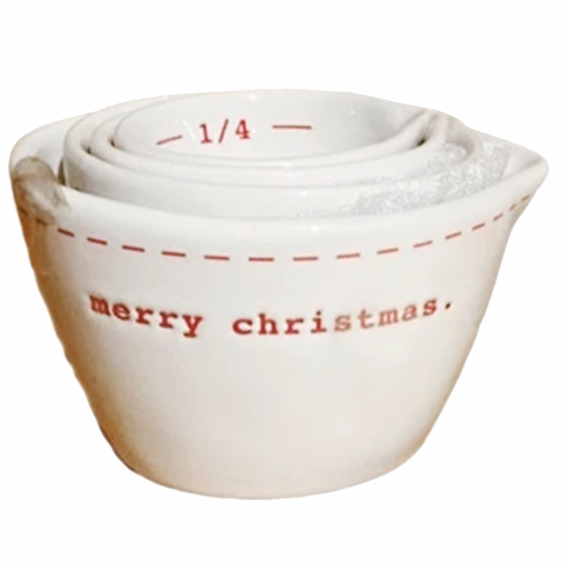 CHRISTMAS STITCH Measuring Cups