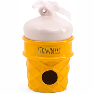 STRAWBERRY Ice Cream Cone