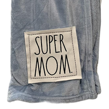 Load image into Gallery viewer, SUPER MOM Plush Blanket

