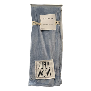 SUPER MOM Plush Blanket
