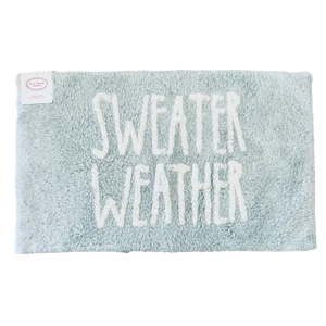 SWEATER WEATHER Bath Mat