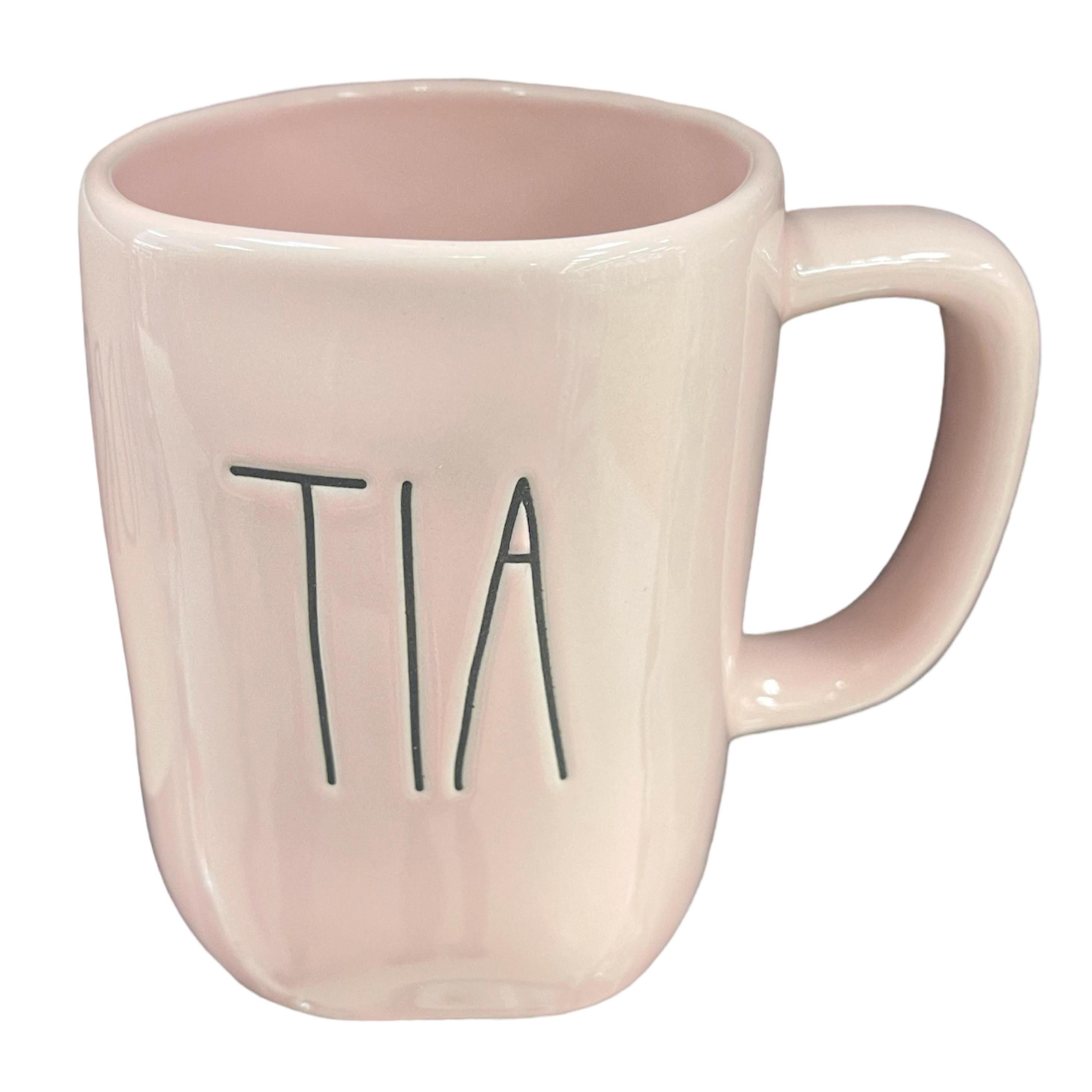 World's Best Tia Mug Minimalist Rae Dunn Style Minimalist Coffee Cup  Aesthetic Ceramic Cups Milk Tea Water Beverages Porcelain Mugs for Home  Kitchen Bar Club Coffee Shop Office 