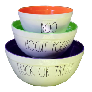 TRICK OR TREAT Mixing Bowl Set