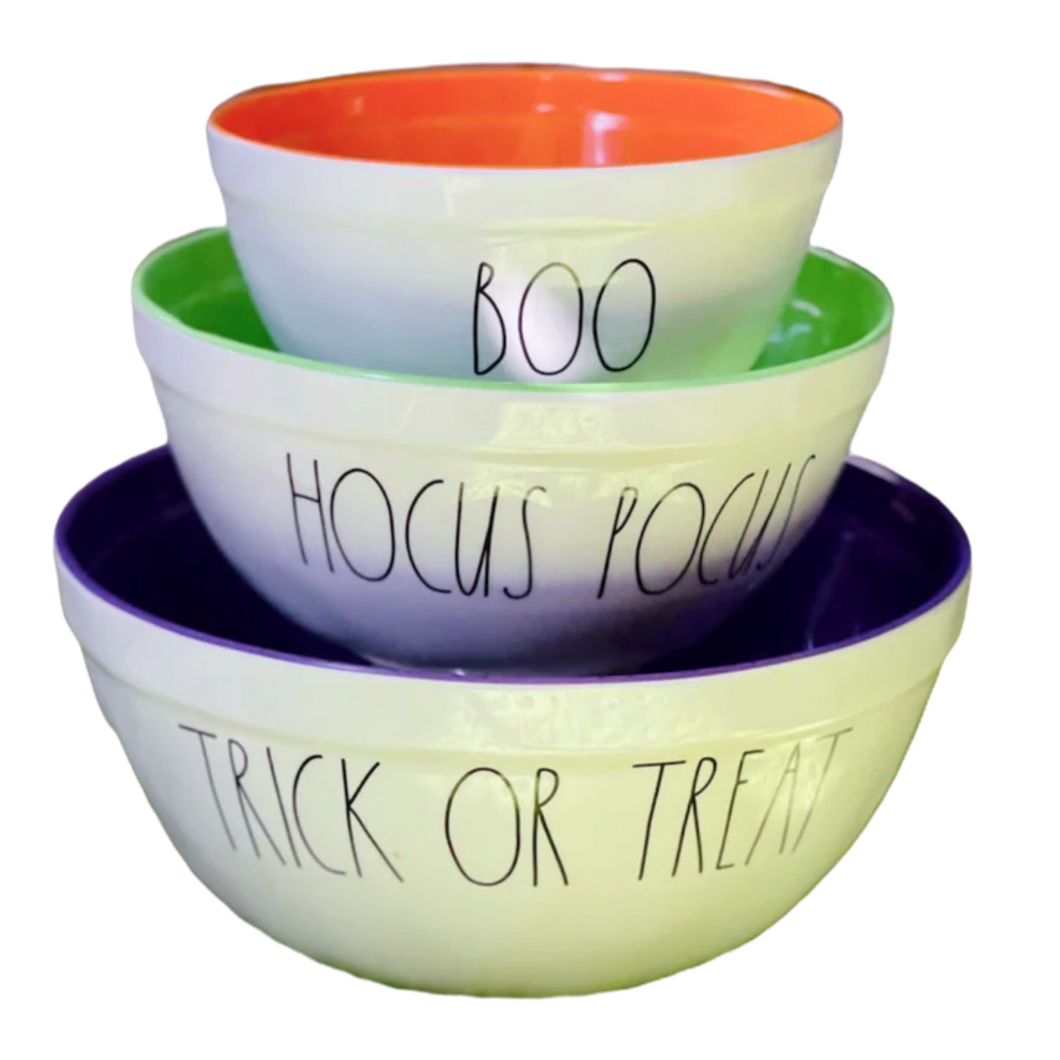 TRICK OR TREAT Mixing Bowl Set