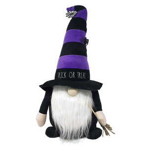 TRICK OR TREAT Plush Gnome