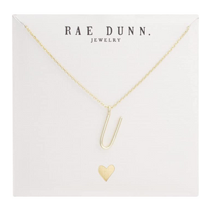 U INITIAL Necklace