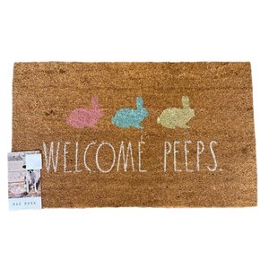 WELCOME PEEPS Door Mat
