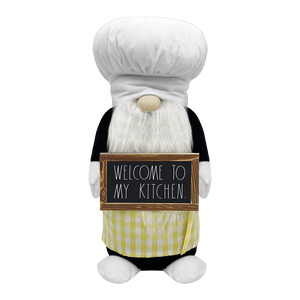 WELCOME TO MY KITCHEN Plush Gnome
