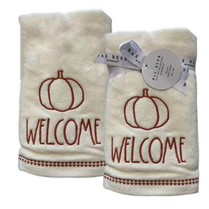 WELCOME Hand Towels