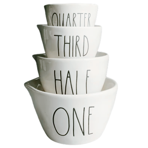 WHITE Measuring Cups