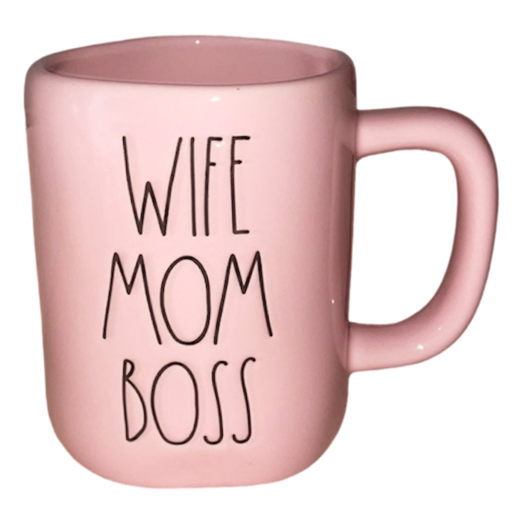 WIFE MOM BOSS Mug