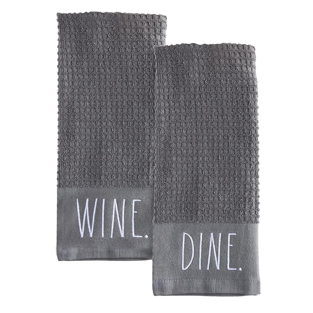 WINE & DINE Kitchen Towels