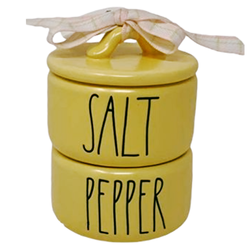 YELLOW Salt & Pepper Stacker